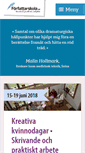 Mobile Screenshot of forfattarskola.se